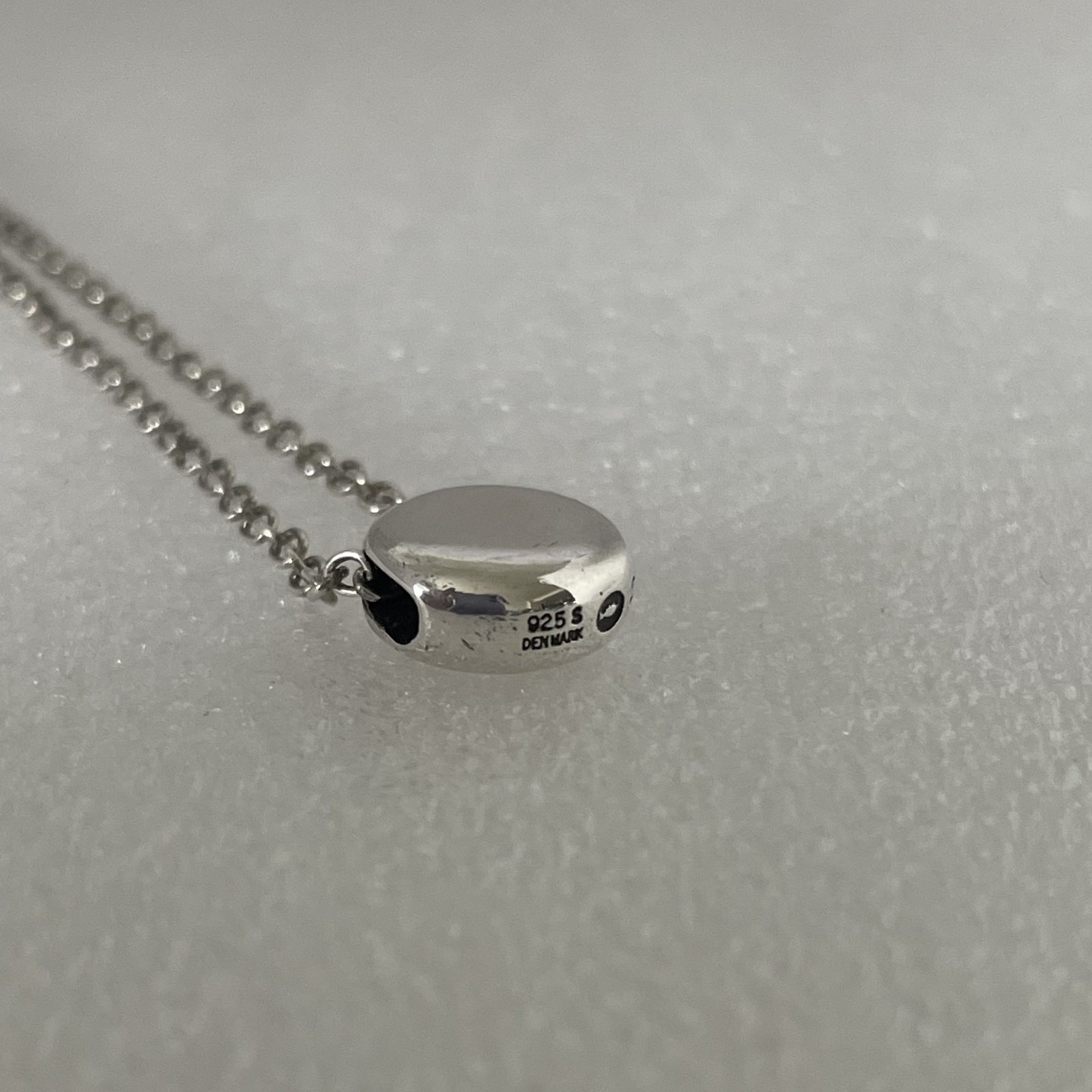Rare Georg Jensen Sterling Silver Pendant #200 Denmark Vintage Minimalist
