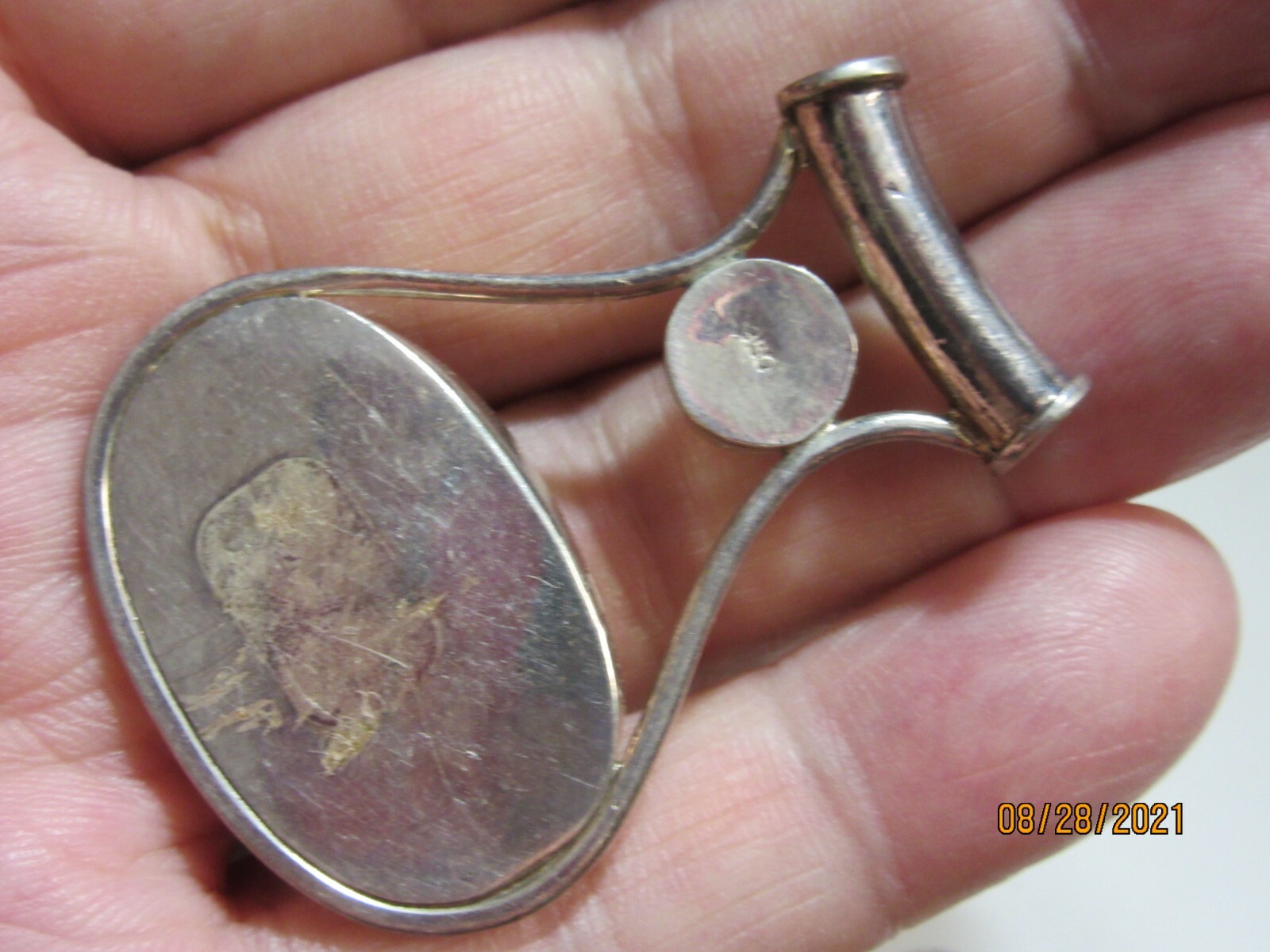Natural Rhodochrosite 925 Sterling Silver Pendant Jewelry US seller RSP-7