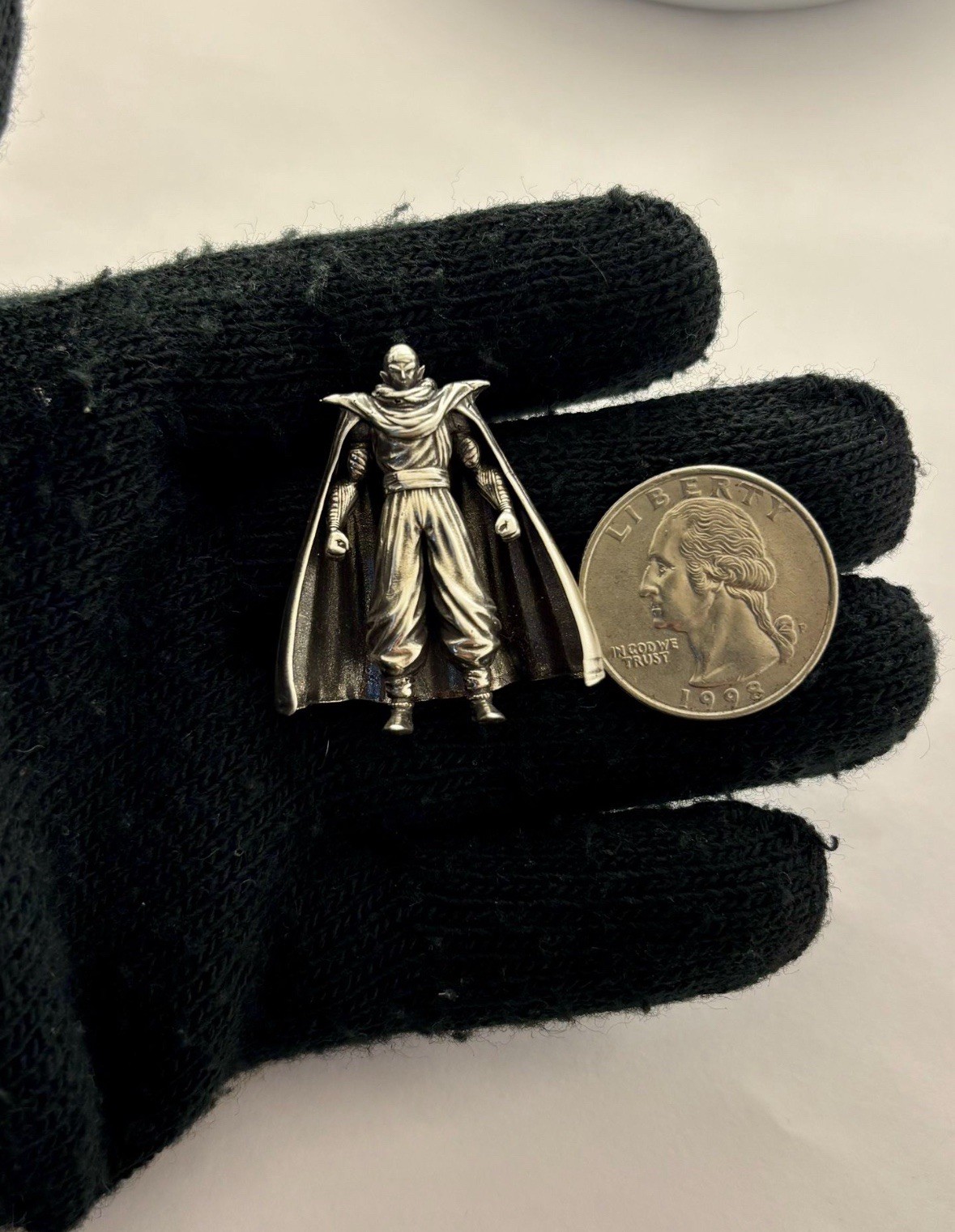Sterling Silver 925 Dragon Ball Z Piccolo Pendant