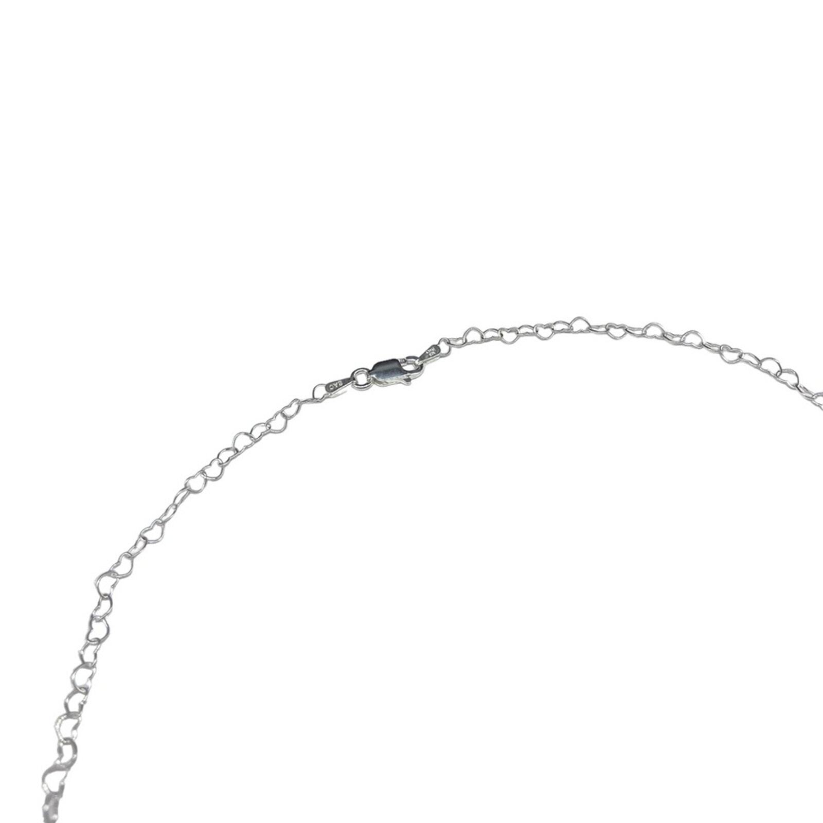 20” Sterling Silver Heart Chain Necklace Solid 925 Italy Layering Dainty Gift