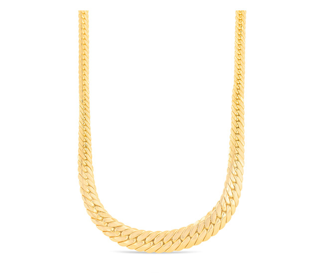 10k Yellow Gold 20″ Graduated Miami Cuban Curb Link 6.7 mm 10 Gr Chain/Necklace