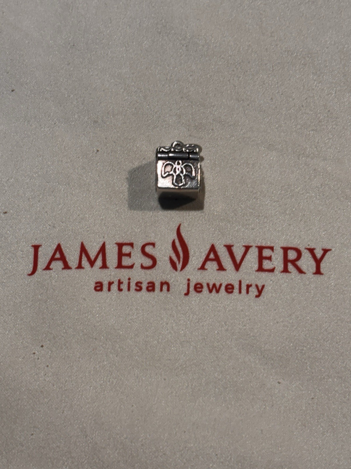James Avery Sterling Silver Angel Prayer Box