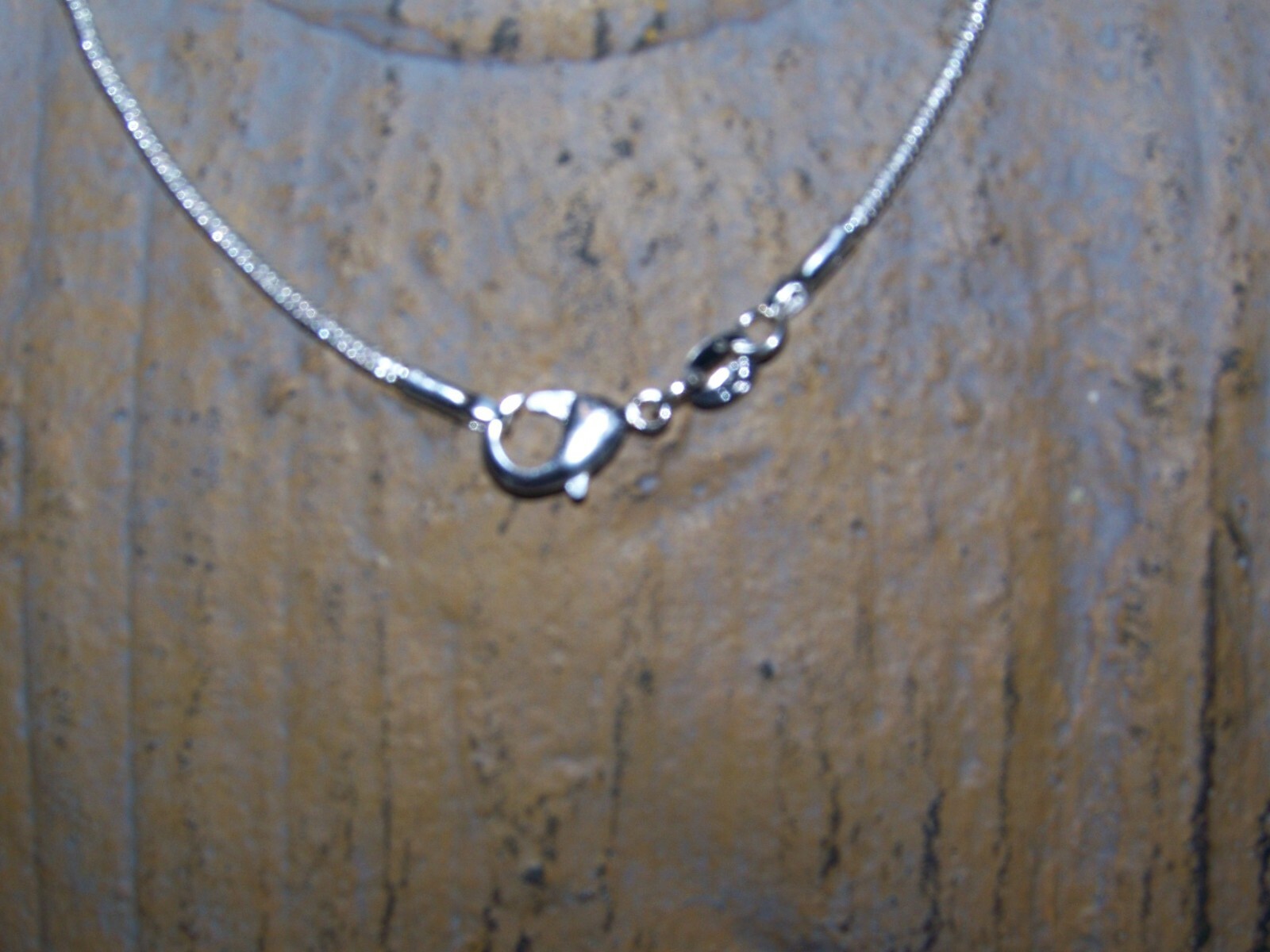 Morgan Silver Dollar in Sterling bezel on a 2mm 16–30-inch sterling necklace.