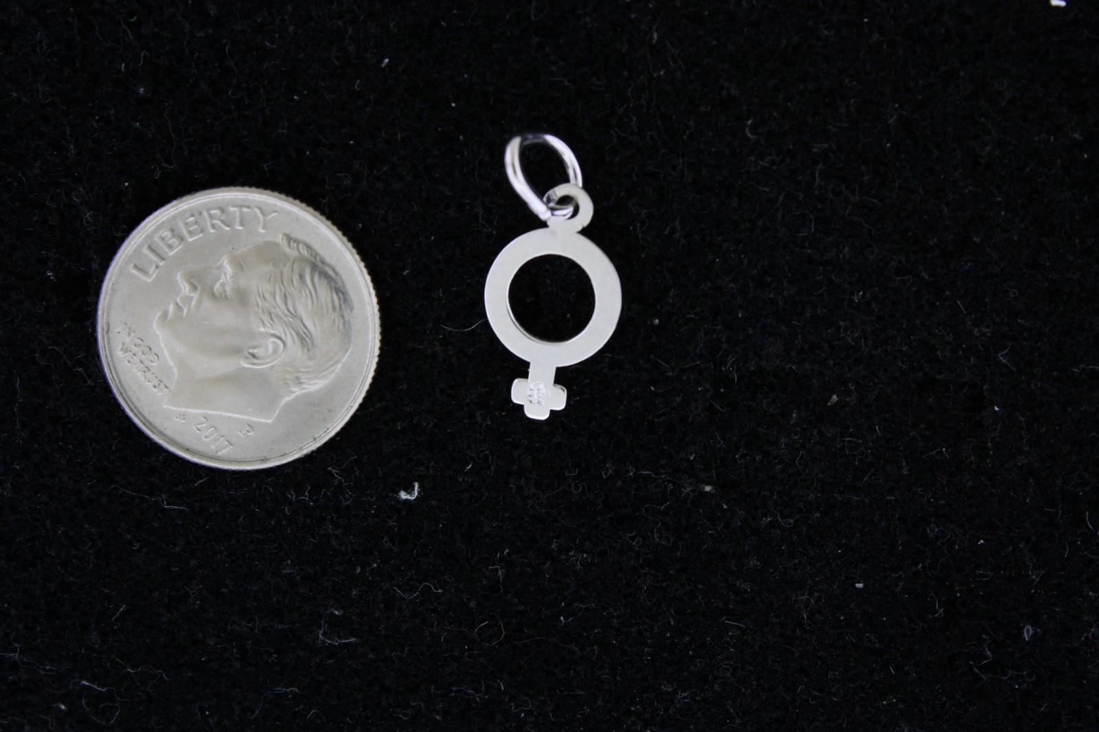 Rembrandt Sterling Silver Male Symbol Charm