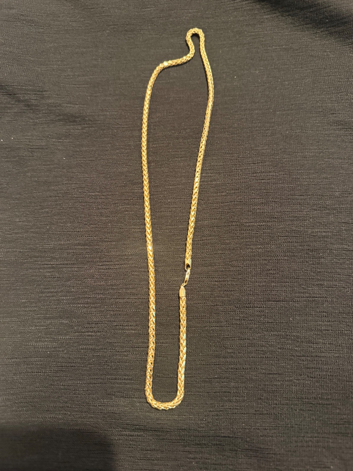 14k gold franco chain 24″ 16.1g 4mm