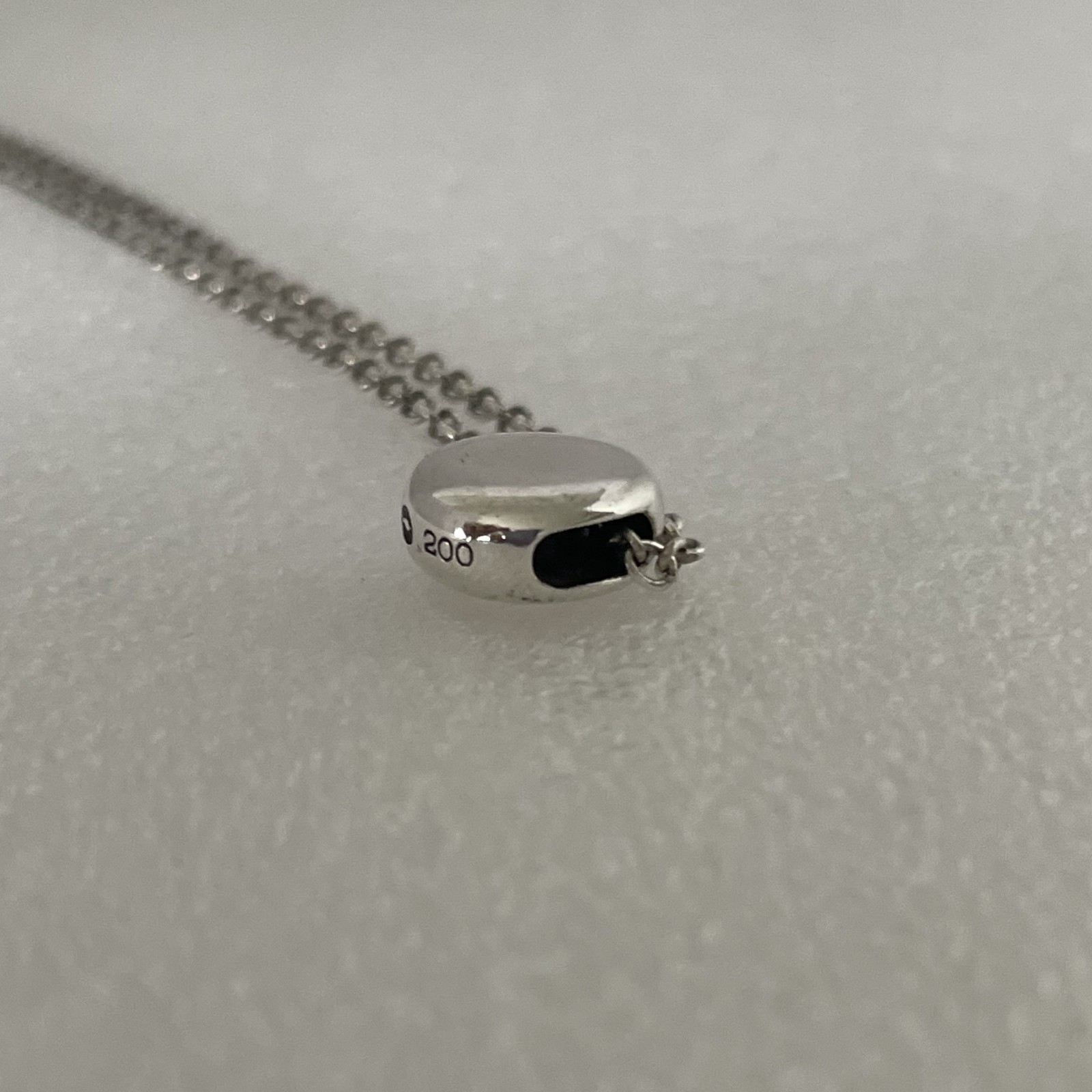 Rare Georg Jensen Sterling Silver Pendant #200 Denmark Vintage Minimalist