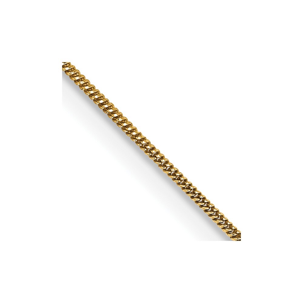 14k Yellow Gold 0.65mm Snake Chain Necklace 16″ with Lobster Clasp 1.89g