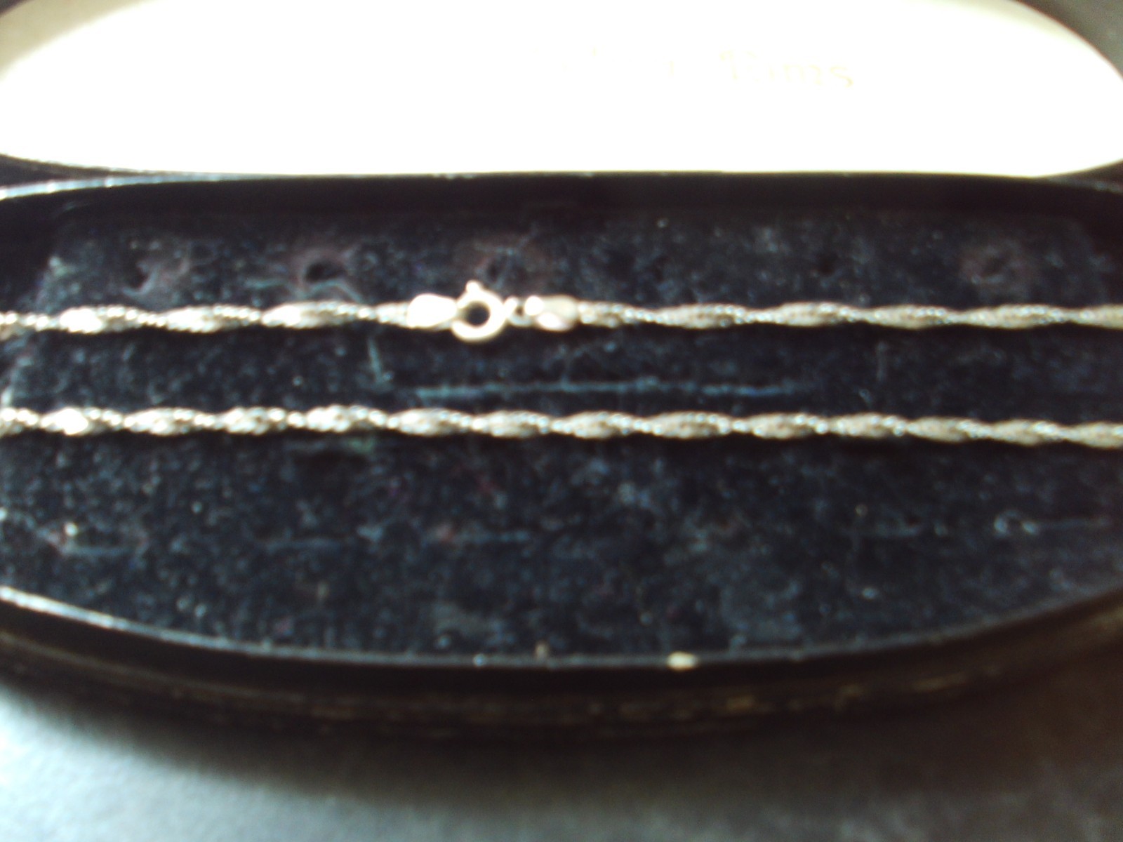 SILVER 925 CHAIN 17.5″ LENGTH 2 mm WIDTH 3.51 GRAMS