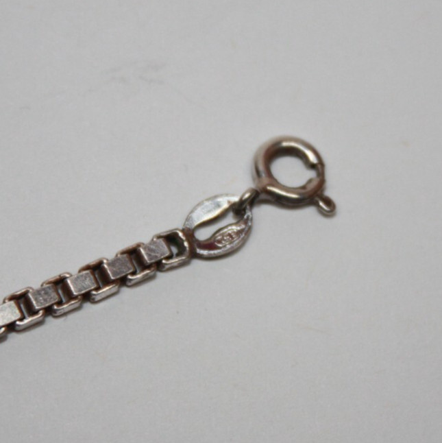 Designer Sterling Silver 3mm Box Link Chain Necklace 24″ [065GRA]