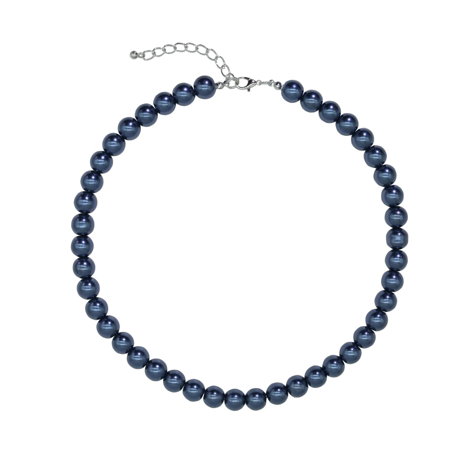 Colorful Mood Choker Baroque Bead Imitation Pearls Necklace, Women, Adults Simpl