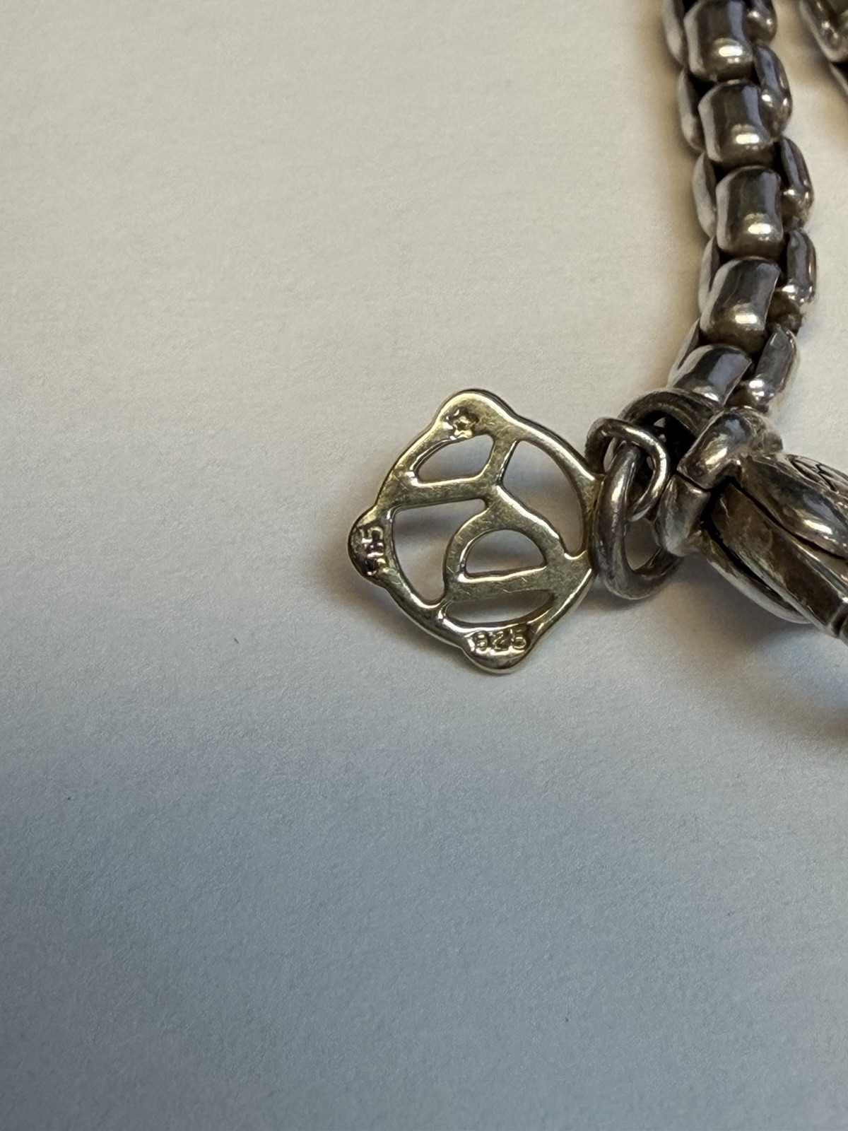 David Yurman Sterling Silver 20″ Box Chain Necklace Lobster Clasp 3.5mm Thick