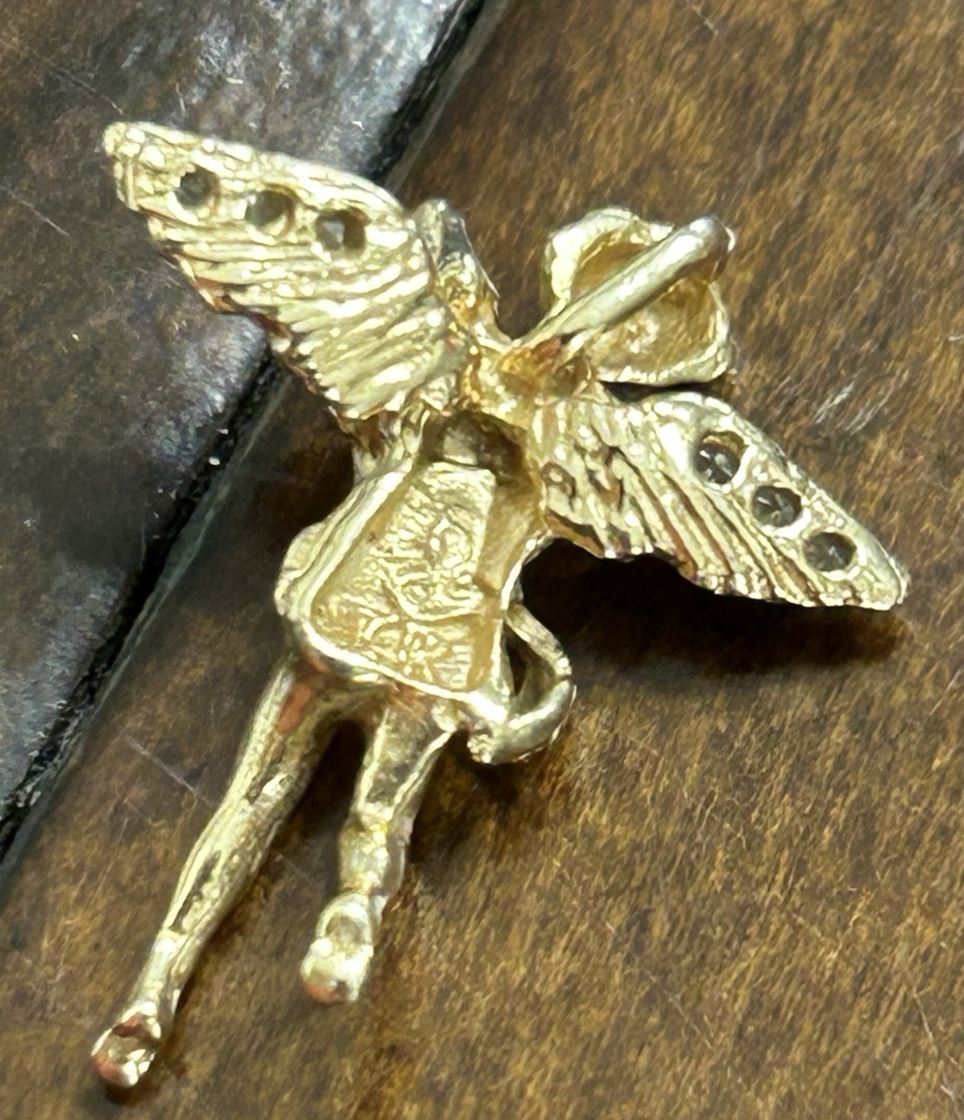 14K Yellow Gold Cherub Pendant – 2 Grams