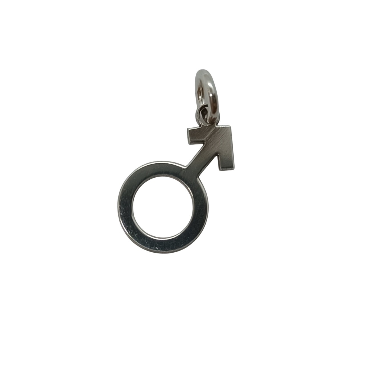 Handmade Sterling Silver Pendant Charm Male Symbol Hallmarked 925 Nickel Free