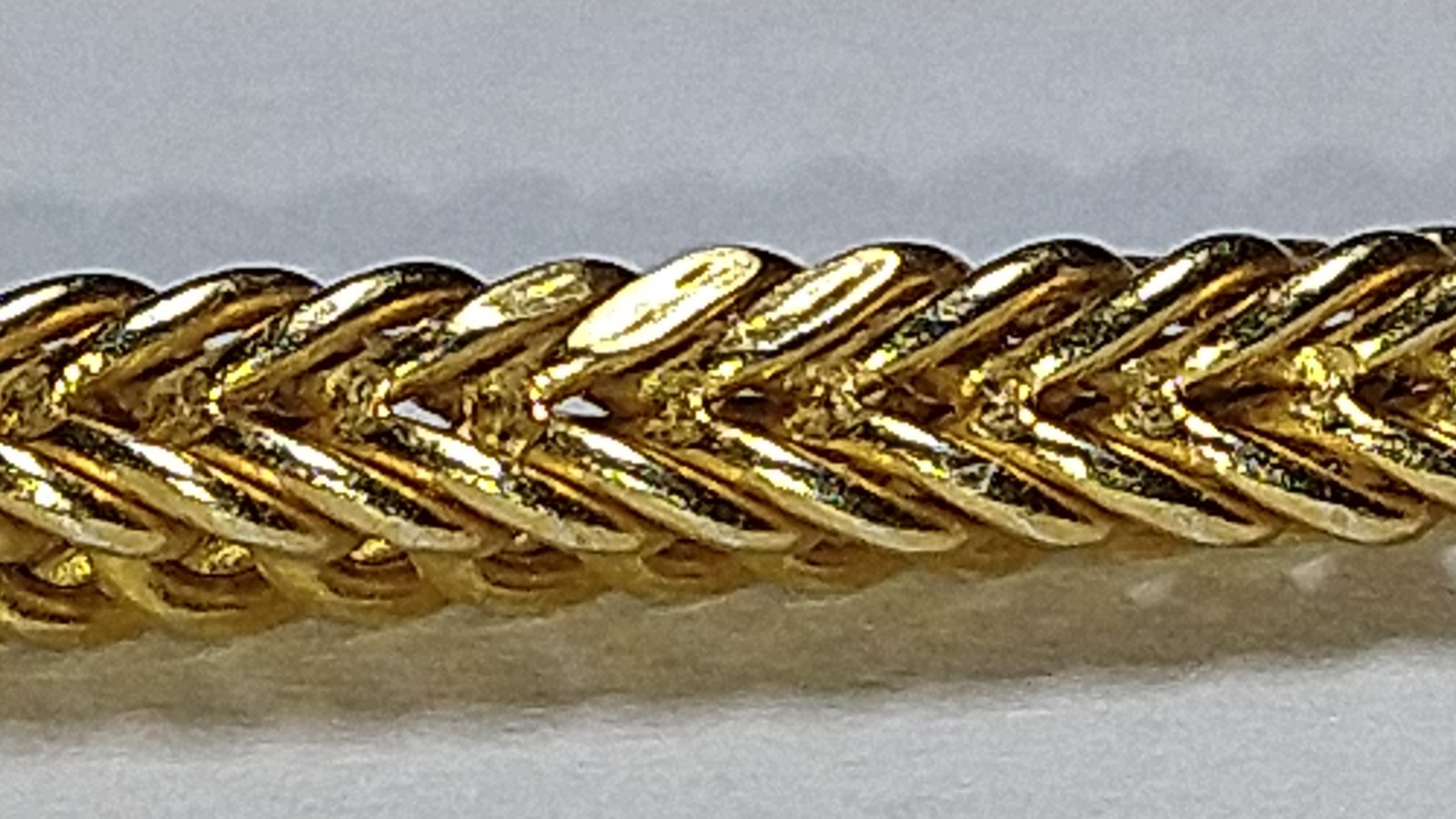 23k gold franco chain necklace 15.22 grams – 20.75″
