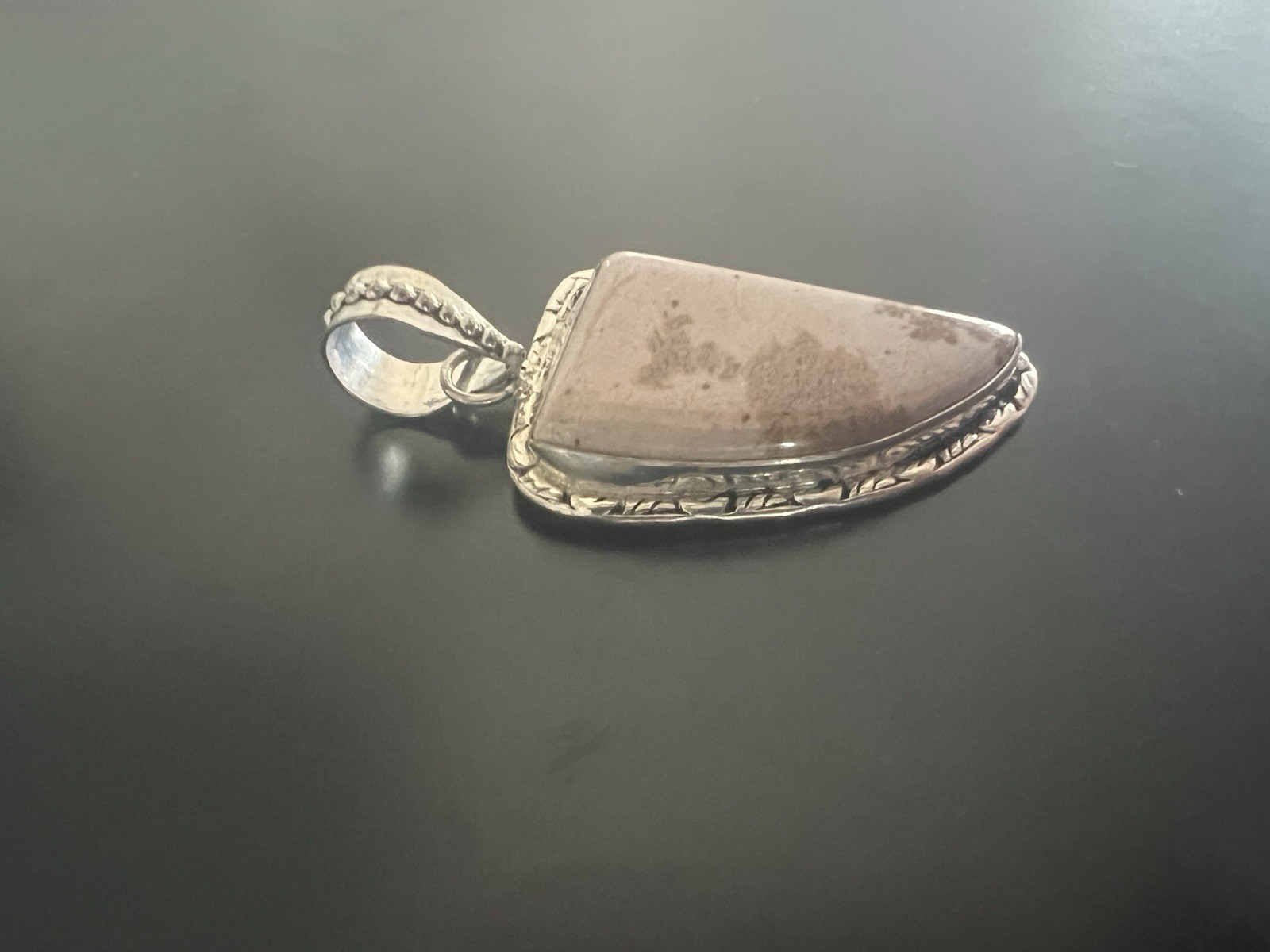 Picture Jasper Pendant Sterling Silver