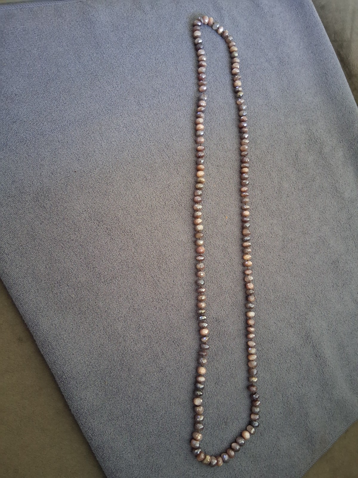 Moonstone – 34 inch necklace – Excellent Condition