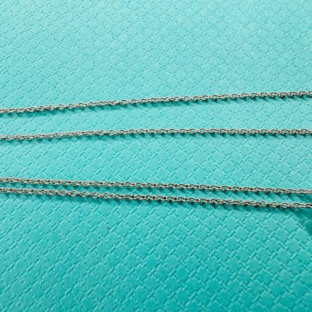TIFFANY & Co. Return to Mini Double Pink Heart Enamel SV925 Pendant Necklace