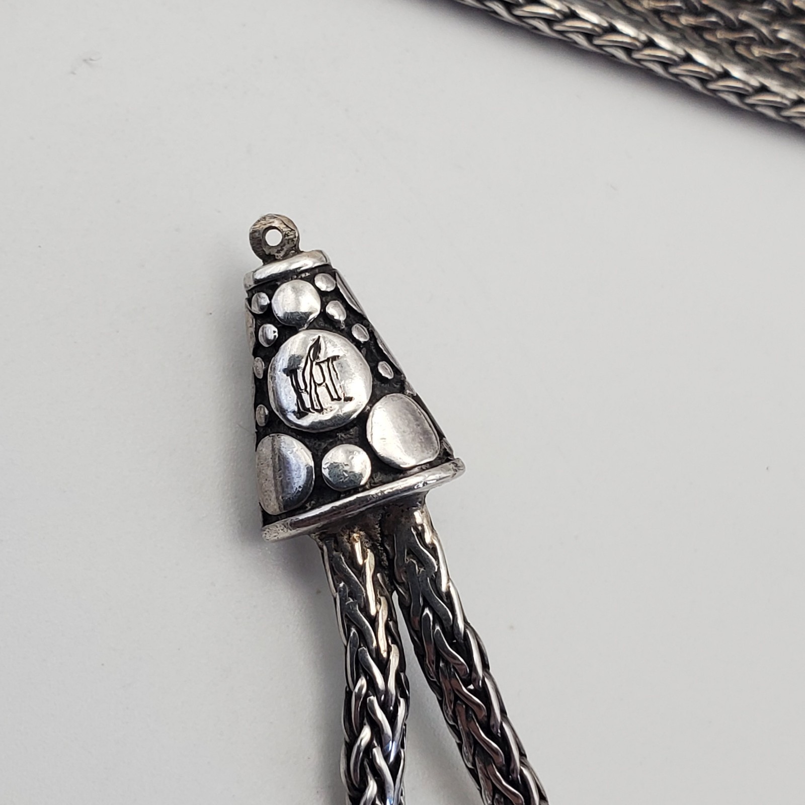 John Hardy Spiga/Wheat Chain Necklace 38″ *MISSING PENDANT*