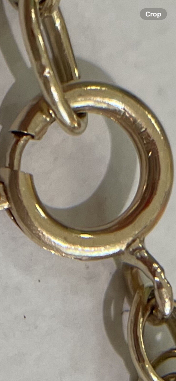 14K Yellow Gold 26” Chain Necklace Vintage 9.6 Grams Excellent
