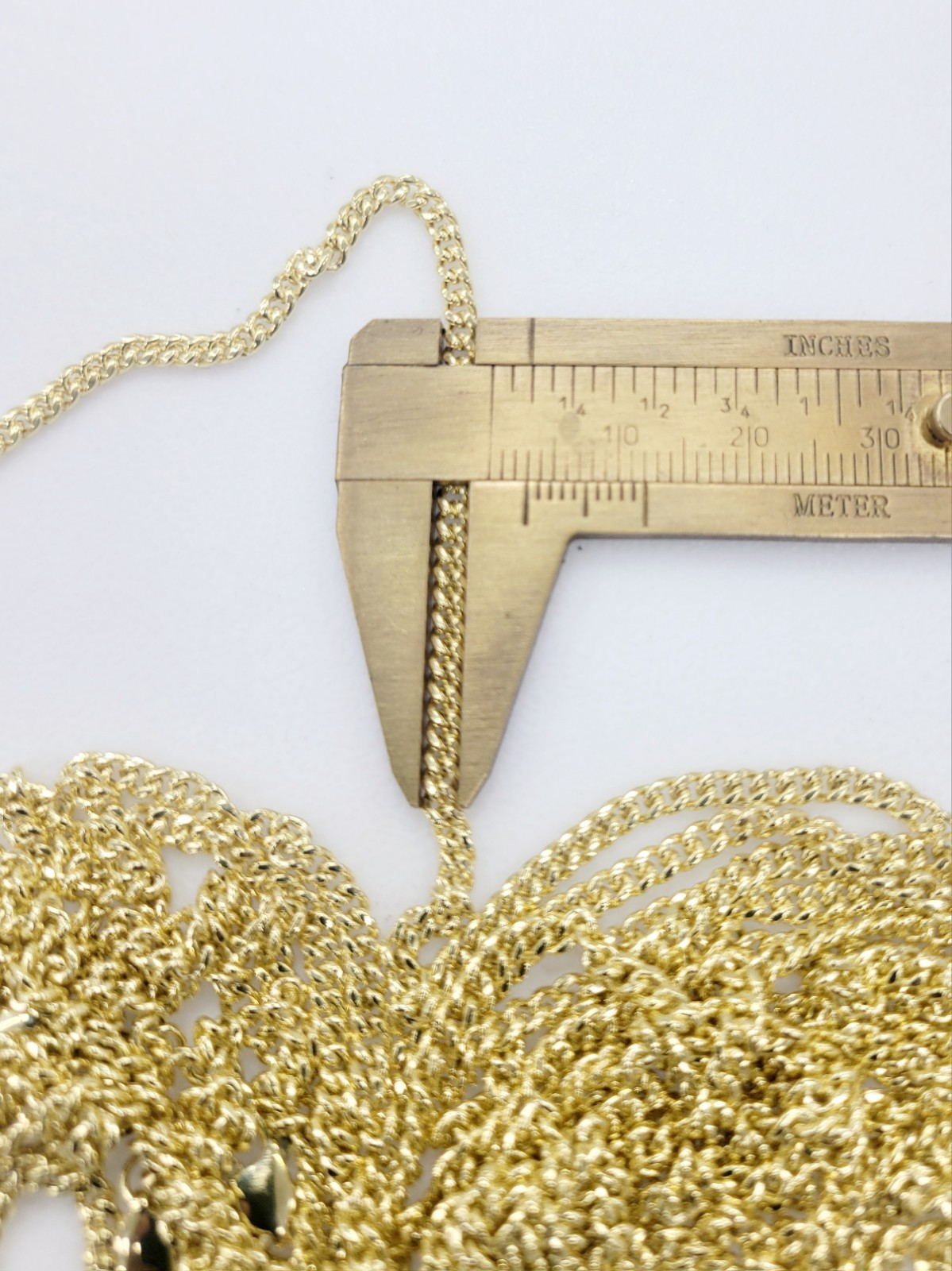 10KT Miami Cuban Necklace 3mm, Lobster Lock, Real Gold High Polished, Brand New