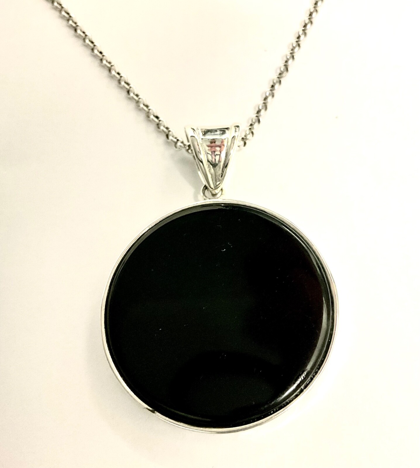 Artemis Greek Goddess of Hunt Forest Animals Moon Birth Sterling Silver Necklace