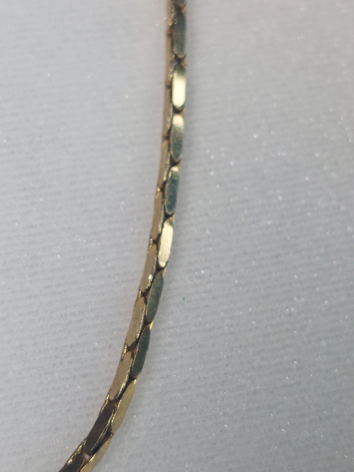 Vintage 14K GP Made in Italy Chain Necklace 23.5″ Quiet Luxury Minimalist 16g