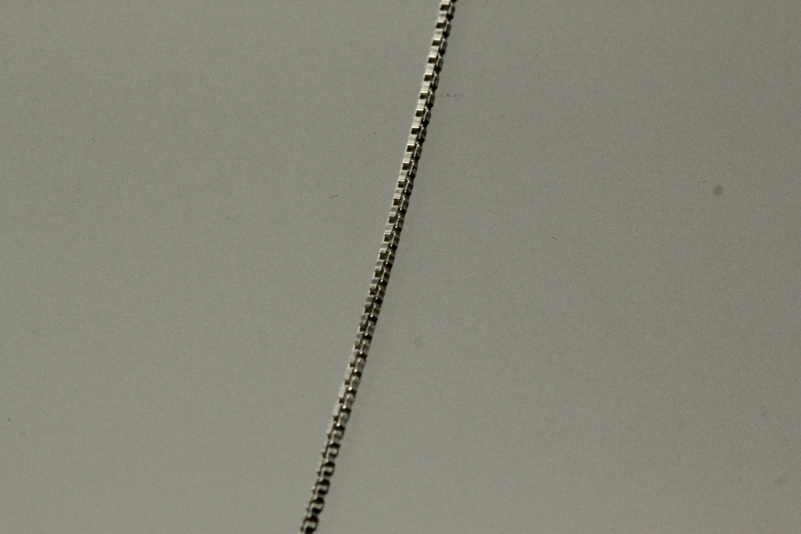925 Sterling Silver 19 Inch Long Thin Box Chain Necklace 2 Grams (NEC5309)