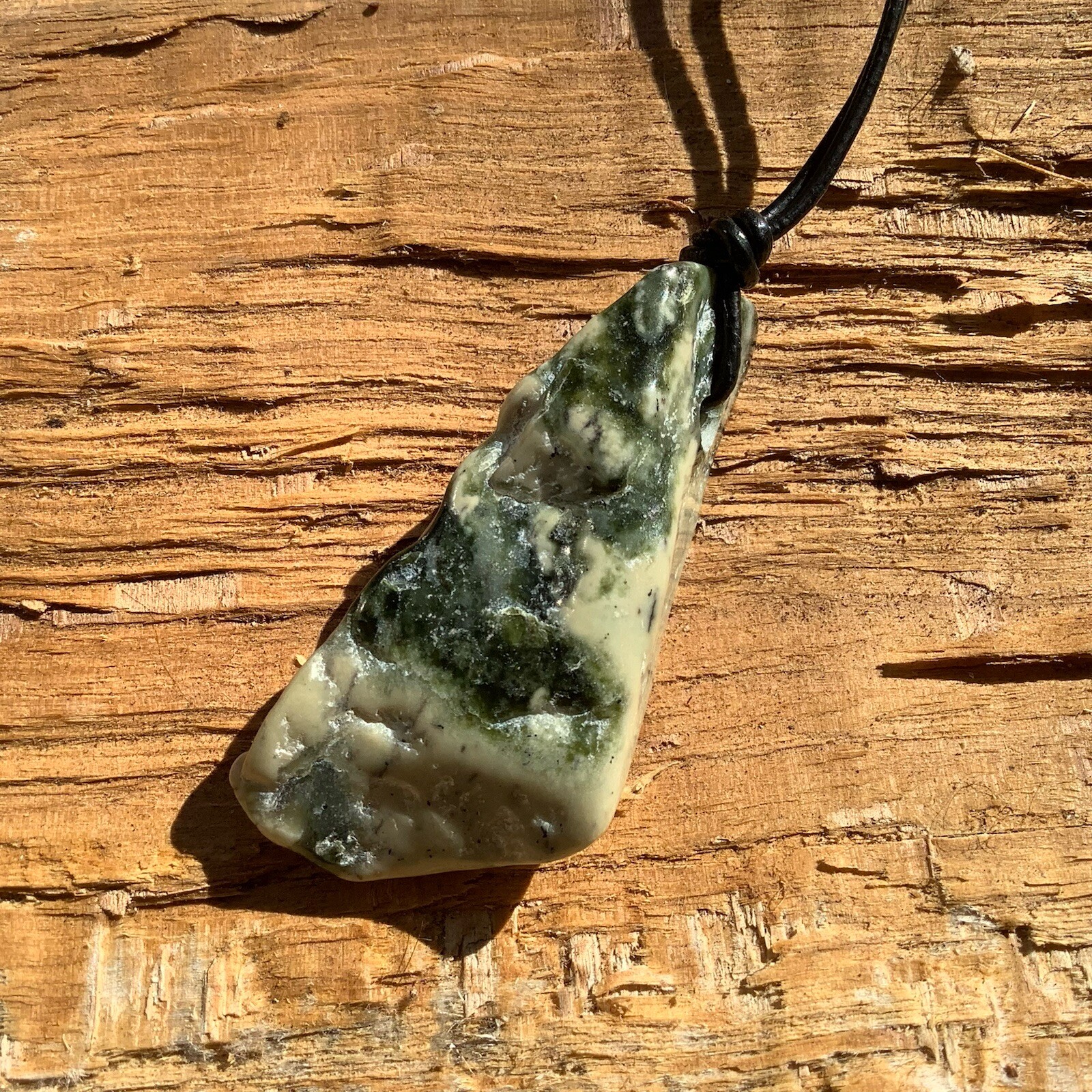 Australian Jade Pebble Pendant Green Nephrite Jade Necklace Tamworth Australia
