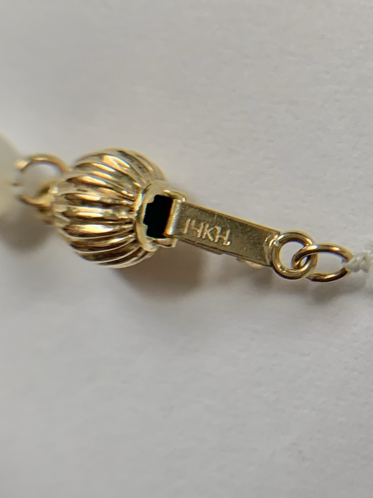 Cultured Pearl Honora 14k Yellow Gold Latch 18” Necklace