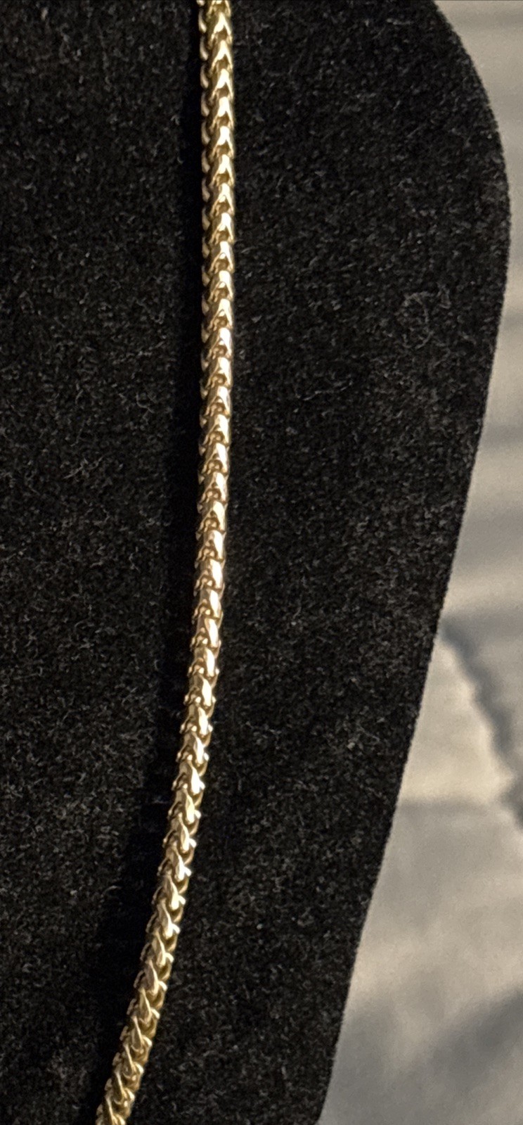 Jacoje 14K Yellow Gold Diamond Cut Franco Chain 2.5mm 24 Inch 21.7 Grams