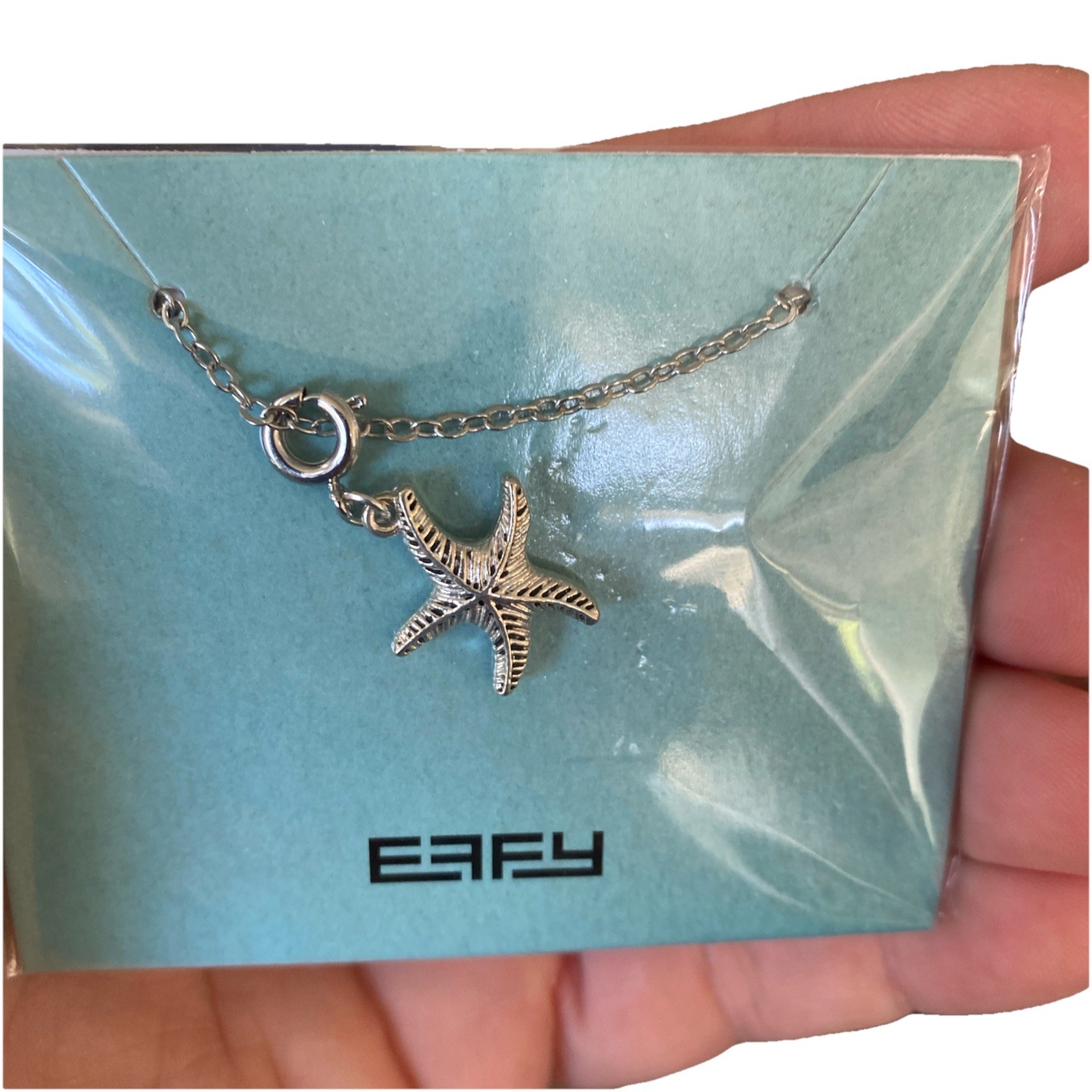 Effy Starfish Fine Jewelry Necklace Nautical Charm Beach Ocean Resort Girly NEW