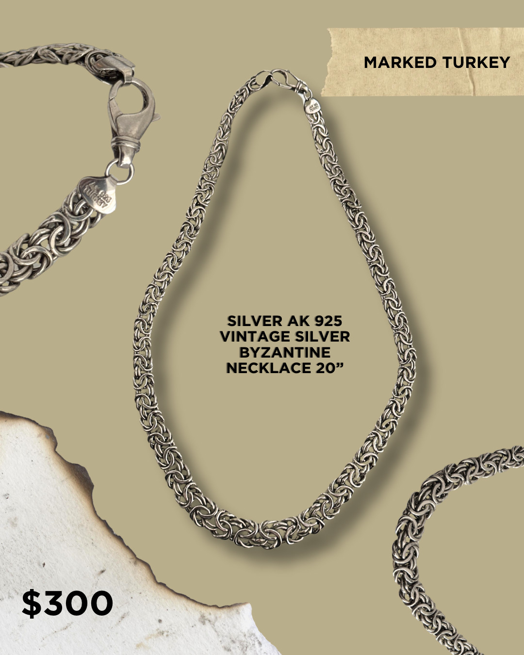 AK 925 Turkey Necklace