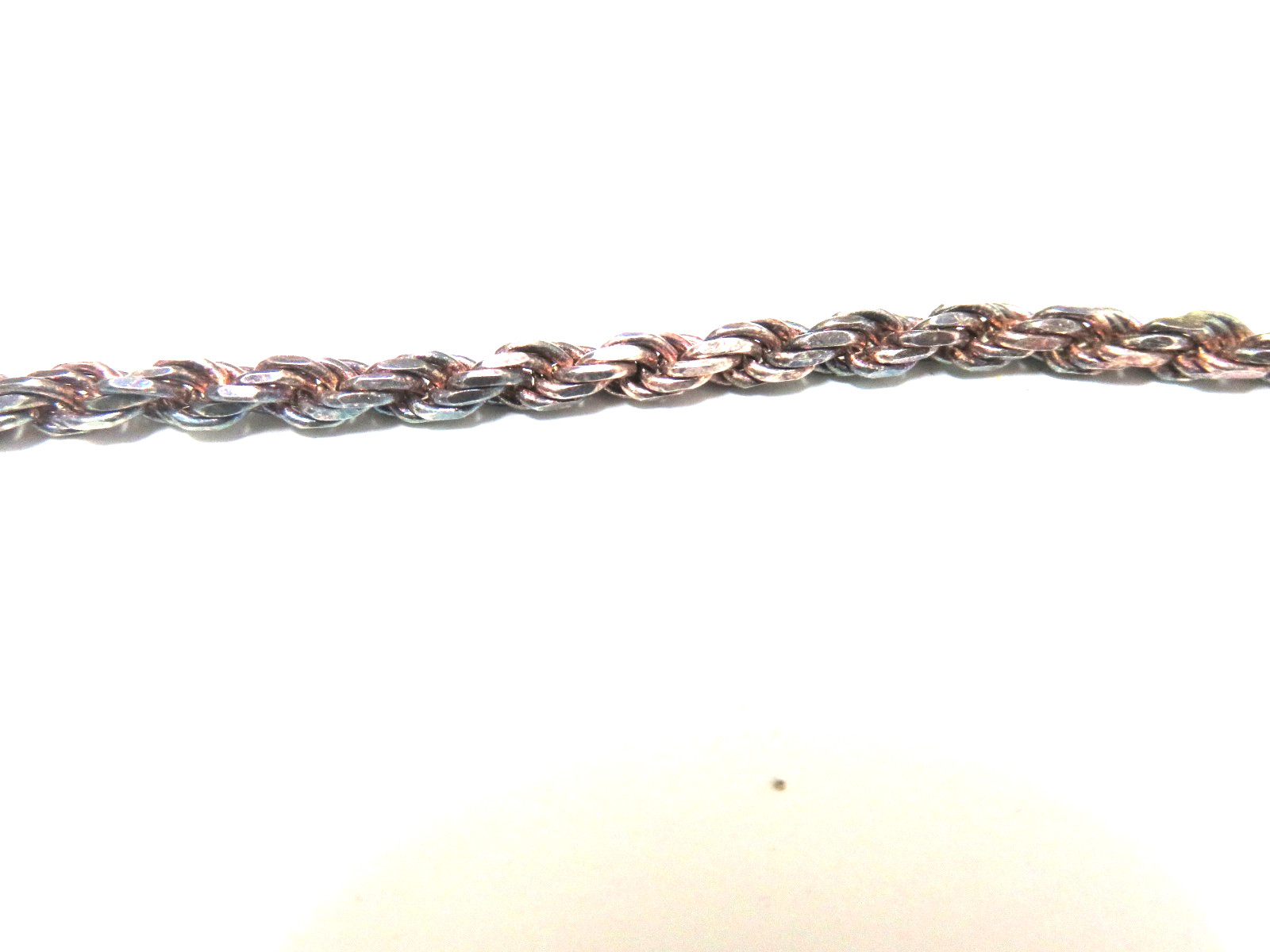 Beautiful 18″ Silver 925 Necklace 25 grams, Excellent, Made in China
