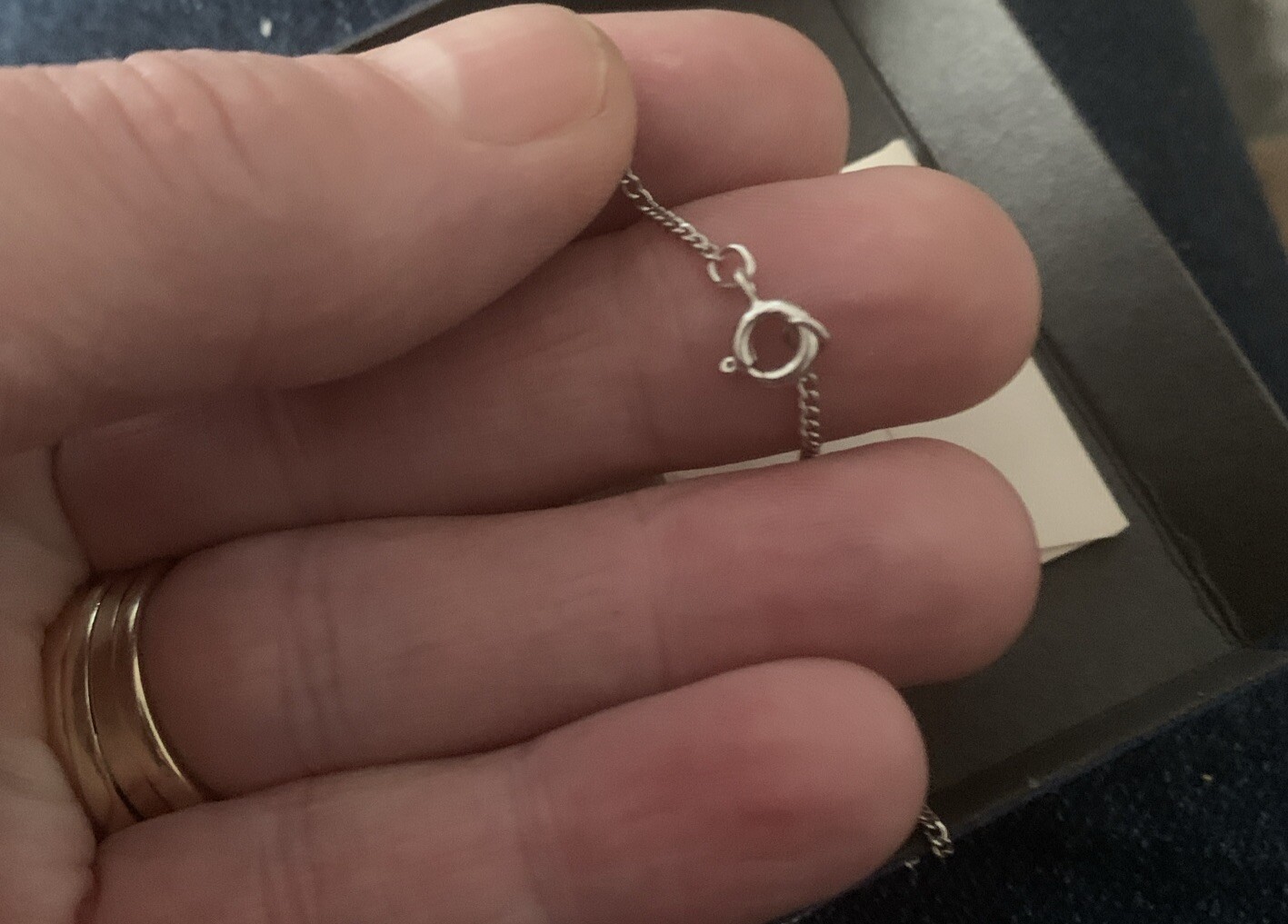 Tiffany & Company Manpower Pendant & Generic Sterling Chain