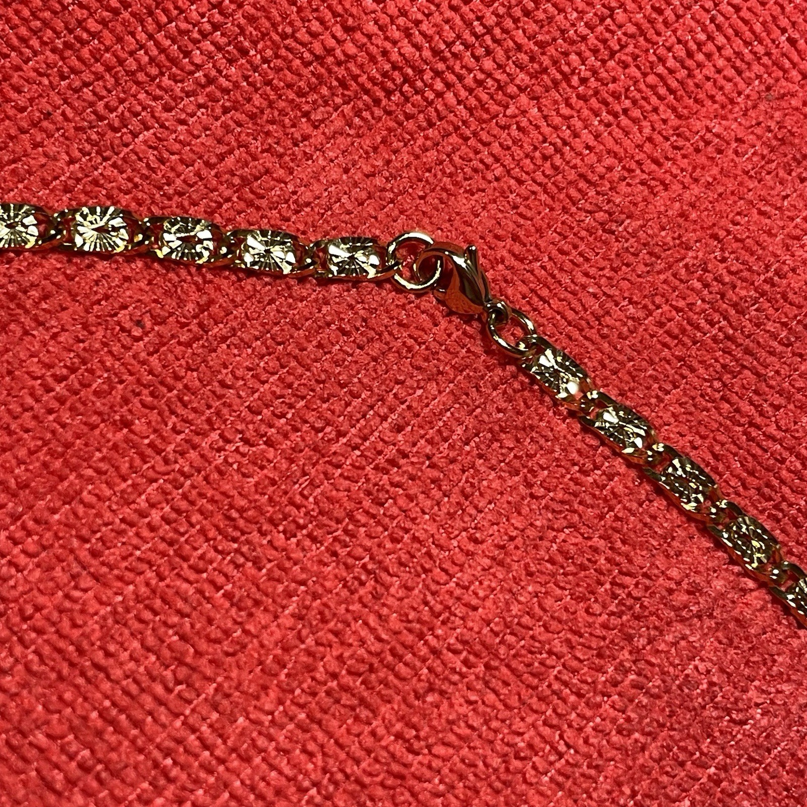 14K Yellow Gold Filled Tarnish-Resist 18” 4mm Wide Paper Clip Chain Necklace