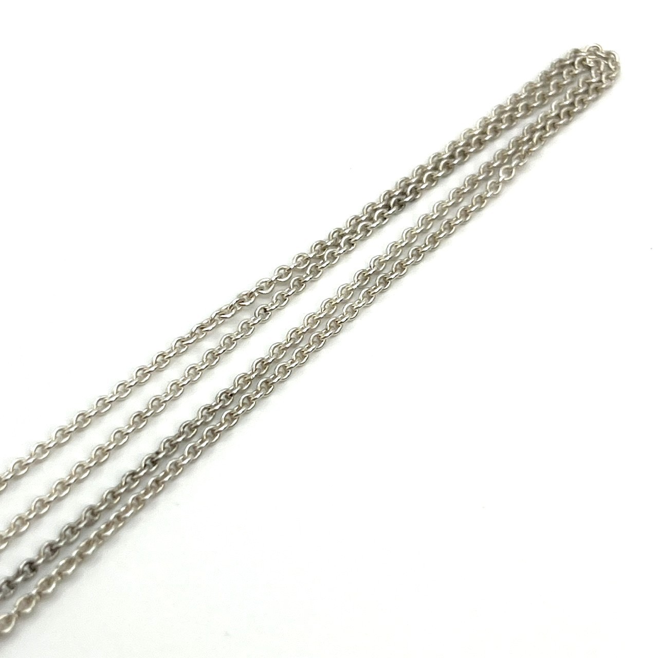 Tiffany & Co. Infinity Cross Pendant Long Necklace 925 Sterling Silver Japan