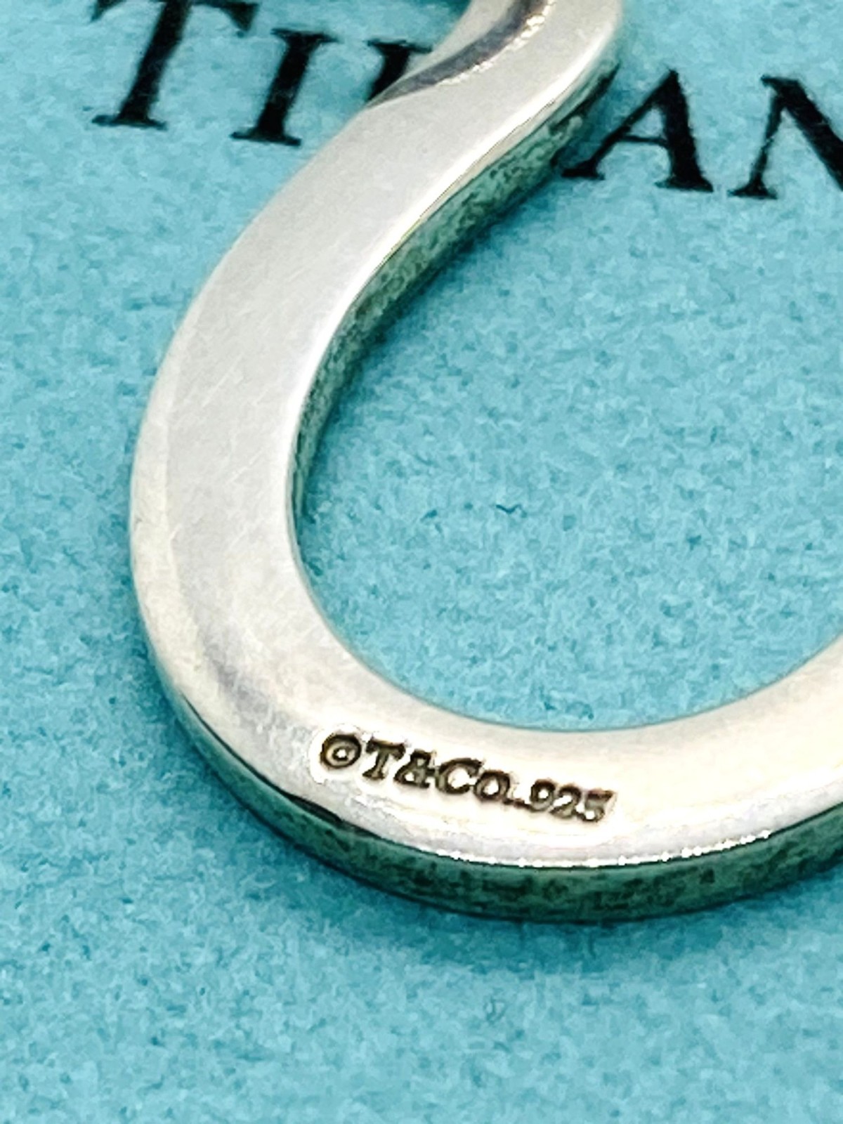 Tiffany & Co Sterling Silver 925 Horseshoe Pendant Charm