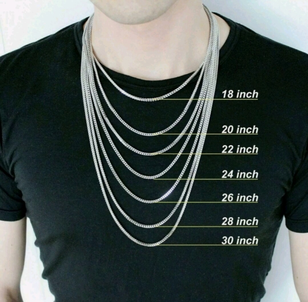 925 Sterling Silver Chino Link Chain 9.2 mm for men and women