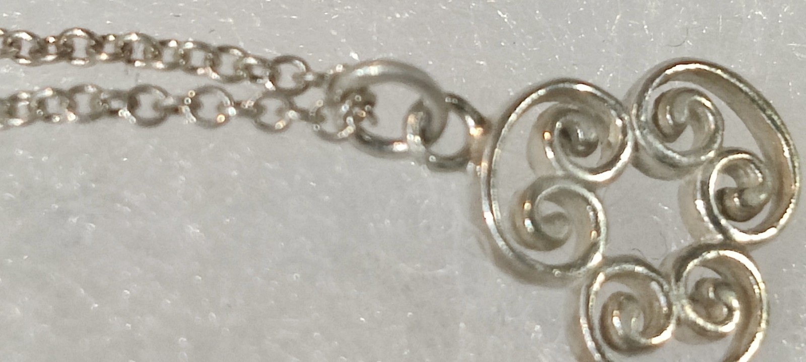 Vintage Sterling Silver Tripoli Necklace Marked T&Co. 925 & ©Paloma Picasso