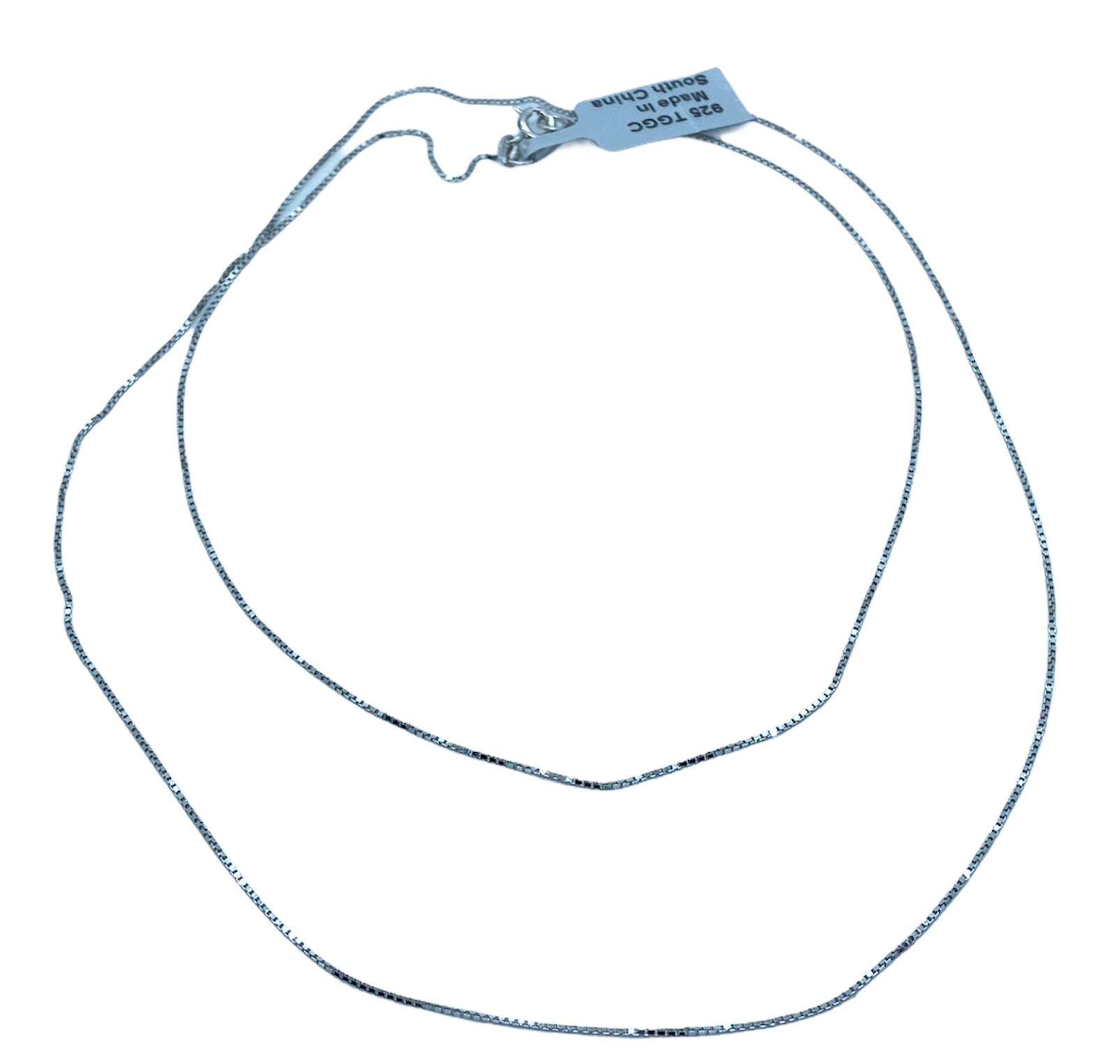925 Sterling Silver 30″ Venetian Box Chain 2.81gms
