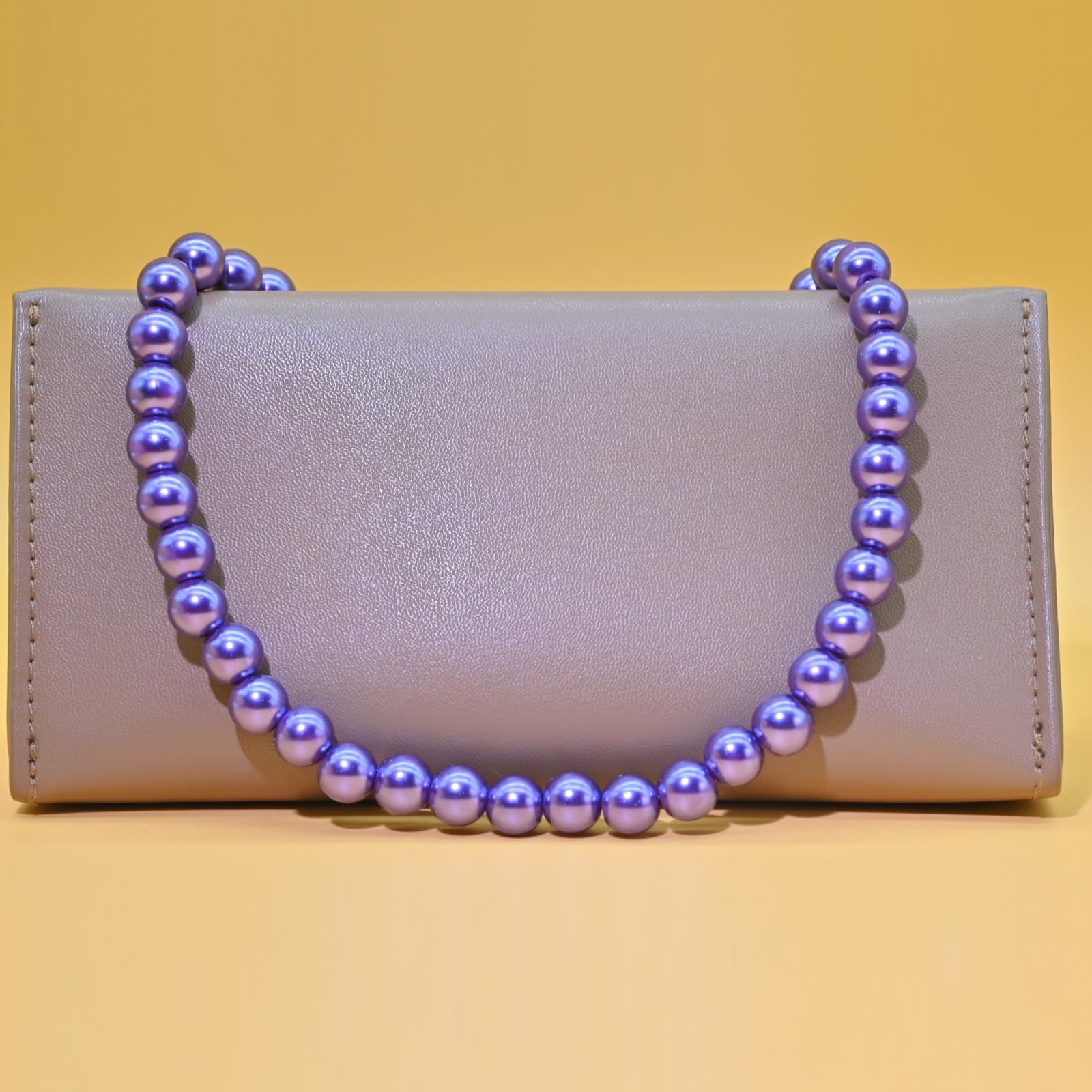 Colorful Mood Choker Baroque Bead Imitation Pearls Necklace, Women, Adults – 01