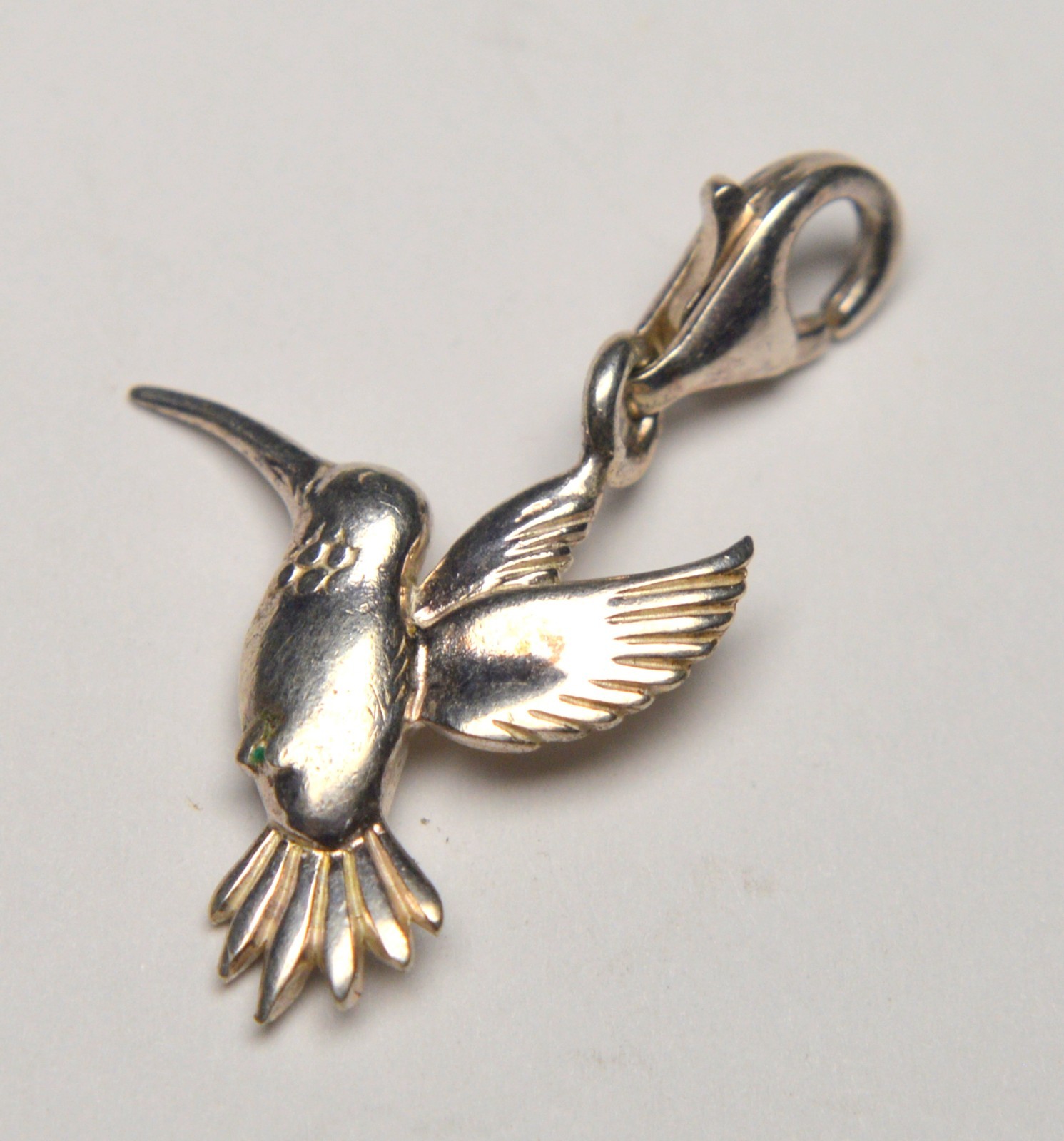 THOMAS SABO BRANDED 925 STERLING SILVER COLIBRI KOLIBRI BIRD PENDANT