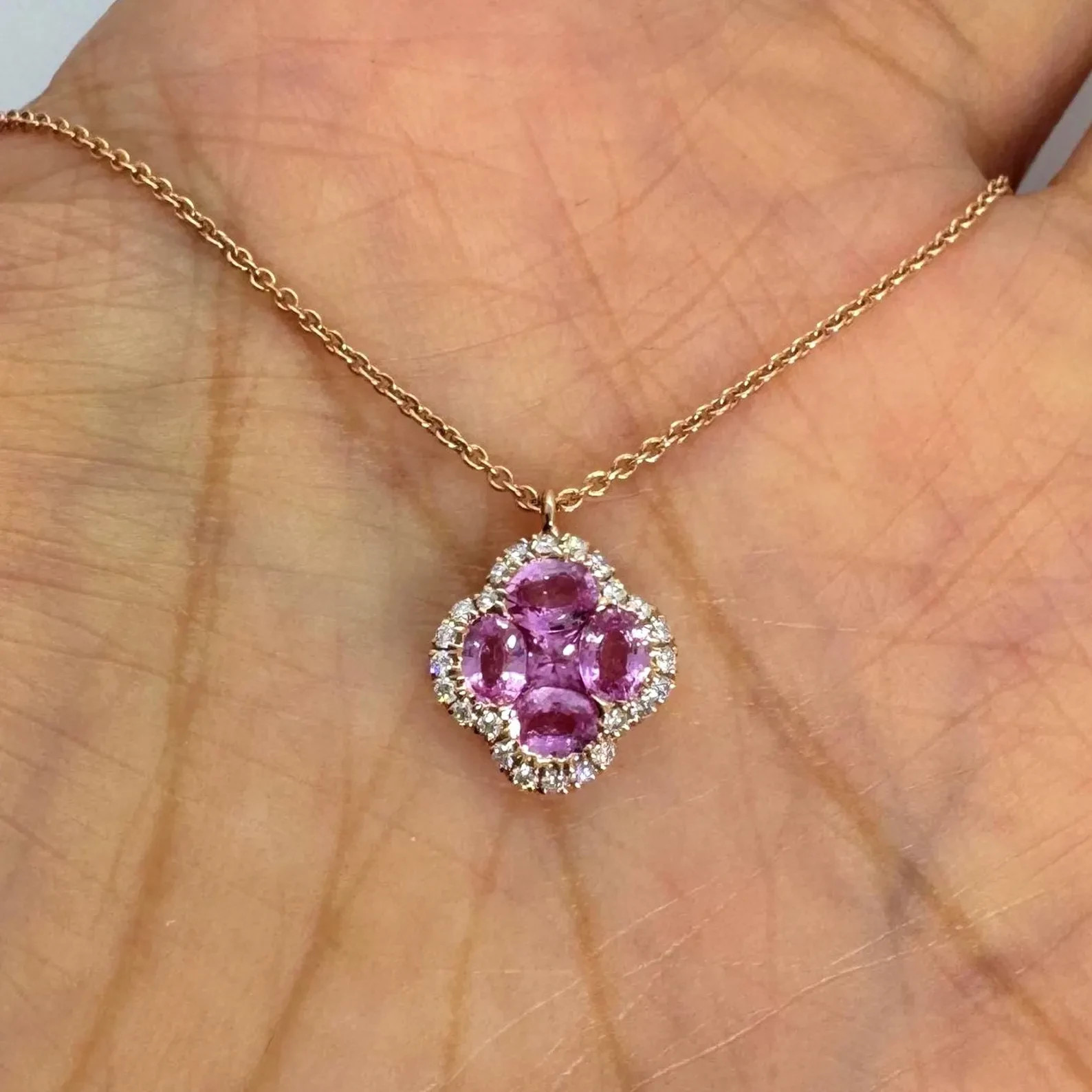 1.85 Ctw Oval Cut Lab Created Beautiful Amethyst Pendant 14K Yellow Gold Plated.
