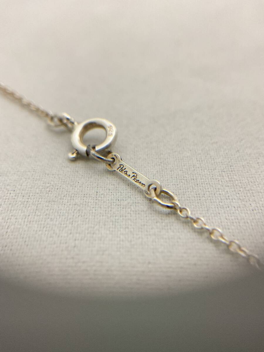 Authentic TIFFANY & Co Loving Heart Pendant Necklace Silver 925 Charm 17.3 in