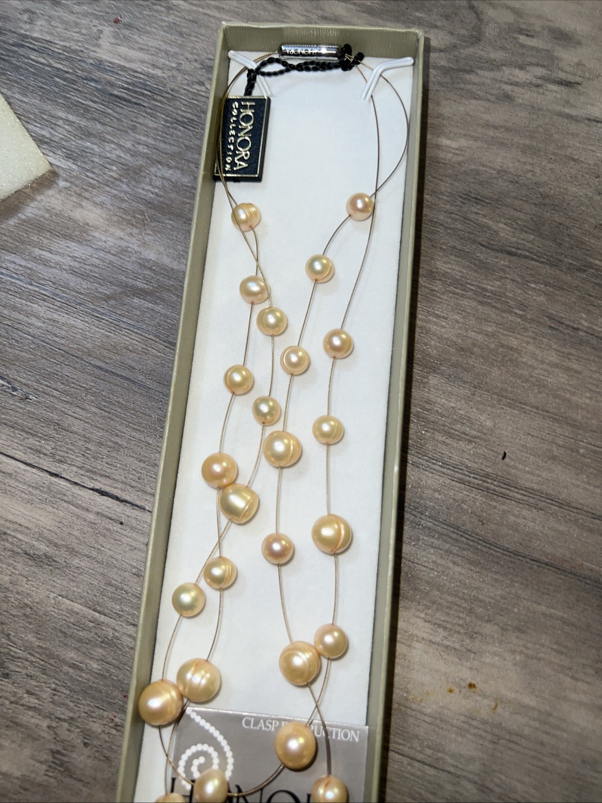Honora Freshwater Pearl Double Strand Necklace (NKL182).
