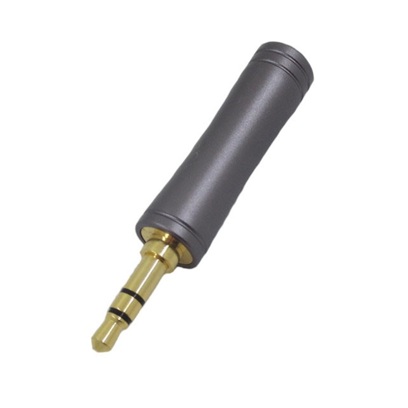 5cm Length Portable Balanced Gold-Plated Adapter Plugs Durable Long-term Use