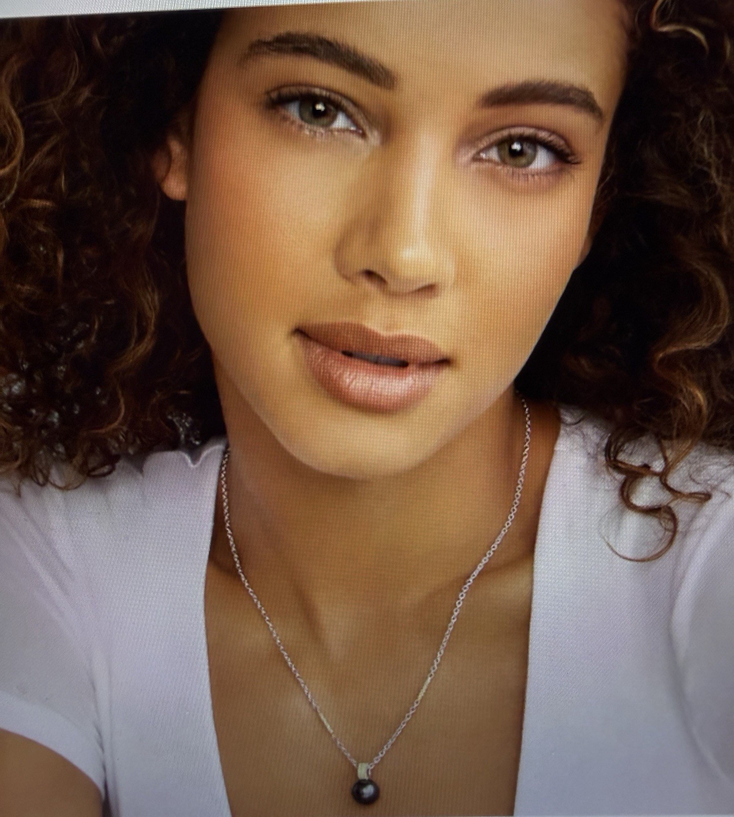 🆕LAGOS LUNA Two-Tone TAHITIAN BLACK PEARL Pendant Necklace