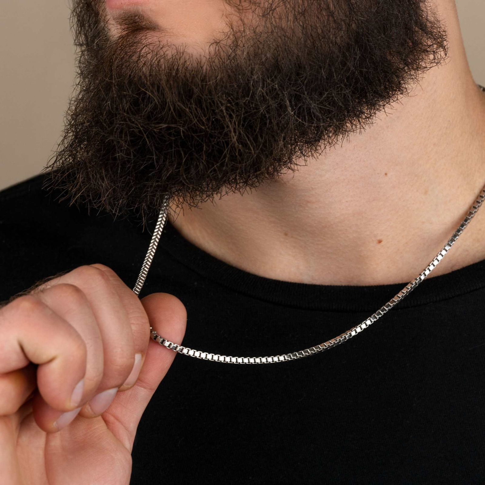 Real Solid 925 Sterling Silver Box Chain 1-3mm Necklace Men Ladies 18-30″ ITALY
