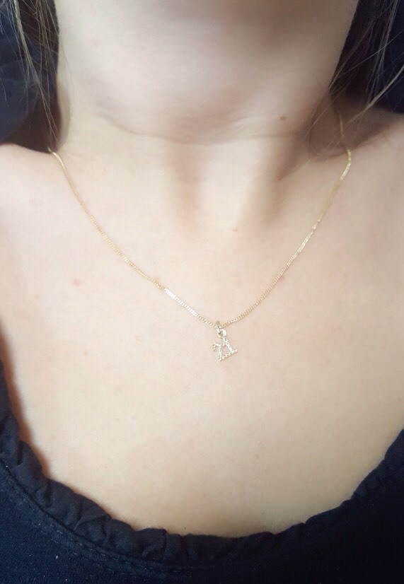 NEW 9ct Solid Yellow Gold 21st Birthday Charm 9K Pendant Milestone Age Birthday