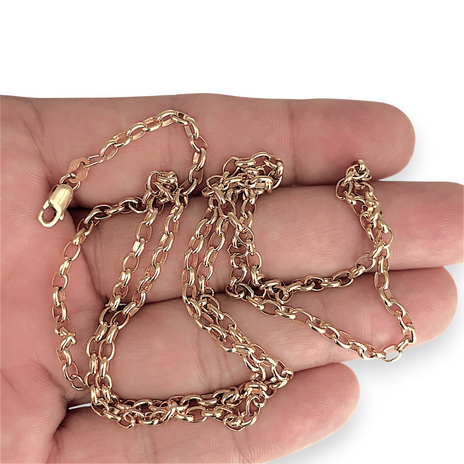 NZGD | 9ct Gold Classic Belcher Refurbished Chain 70cm